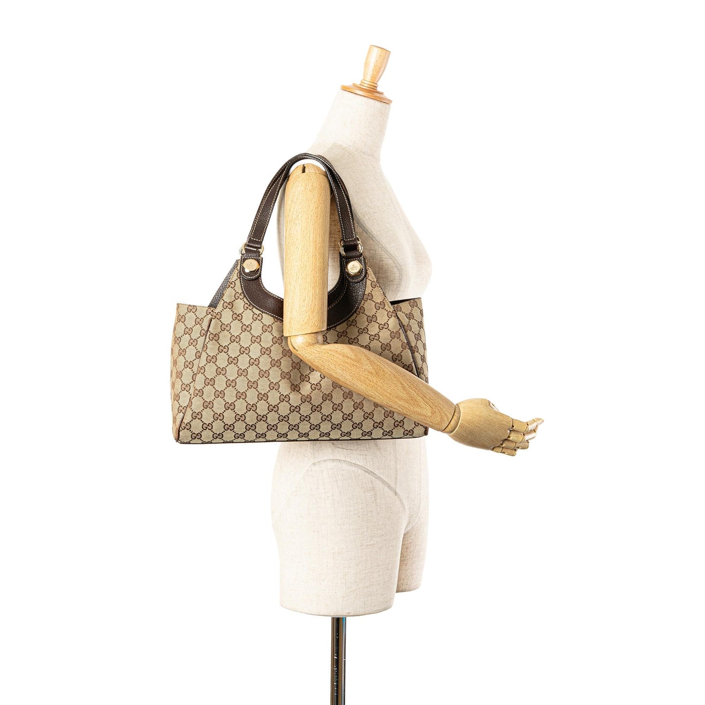 Gucci Medium GG Canvas Charmy Shoulder Bag