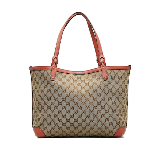 Gucci Medium GG Canvas Craft Tote Bag (SHG-NM3V4c)