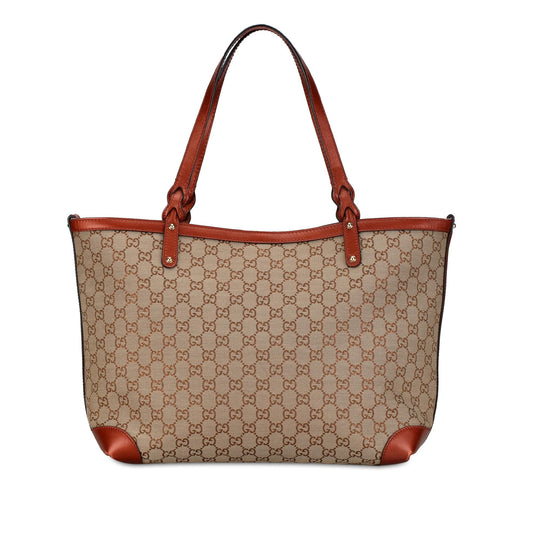Gucci Medium GG Canvas Craft Tote Bag (SHG-VupmrD)