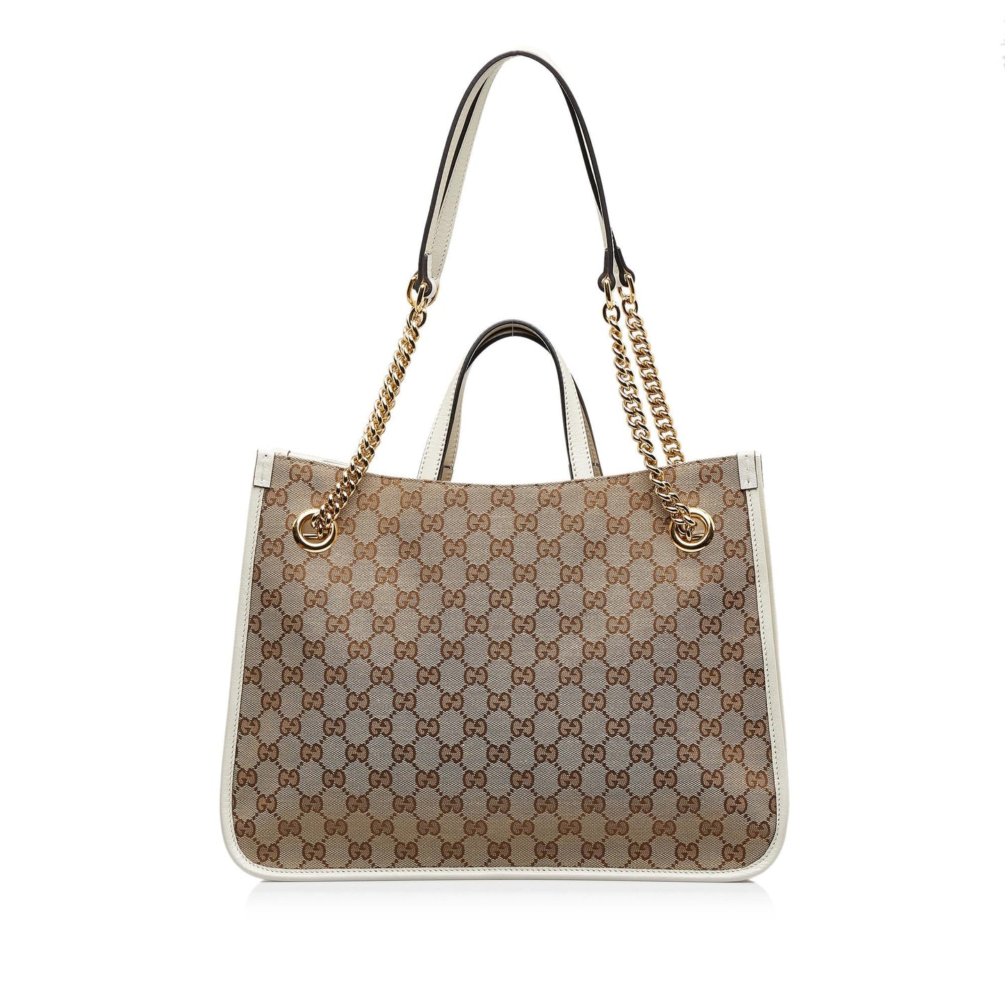 Gucci Medium GG Canvas Horsebit 1955 Tote (SHG-vcUCLM)