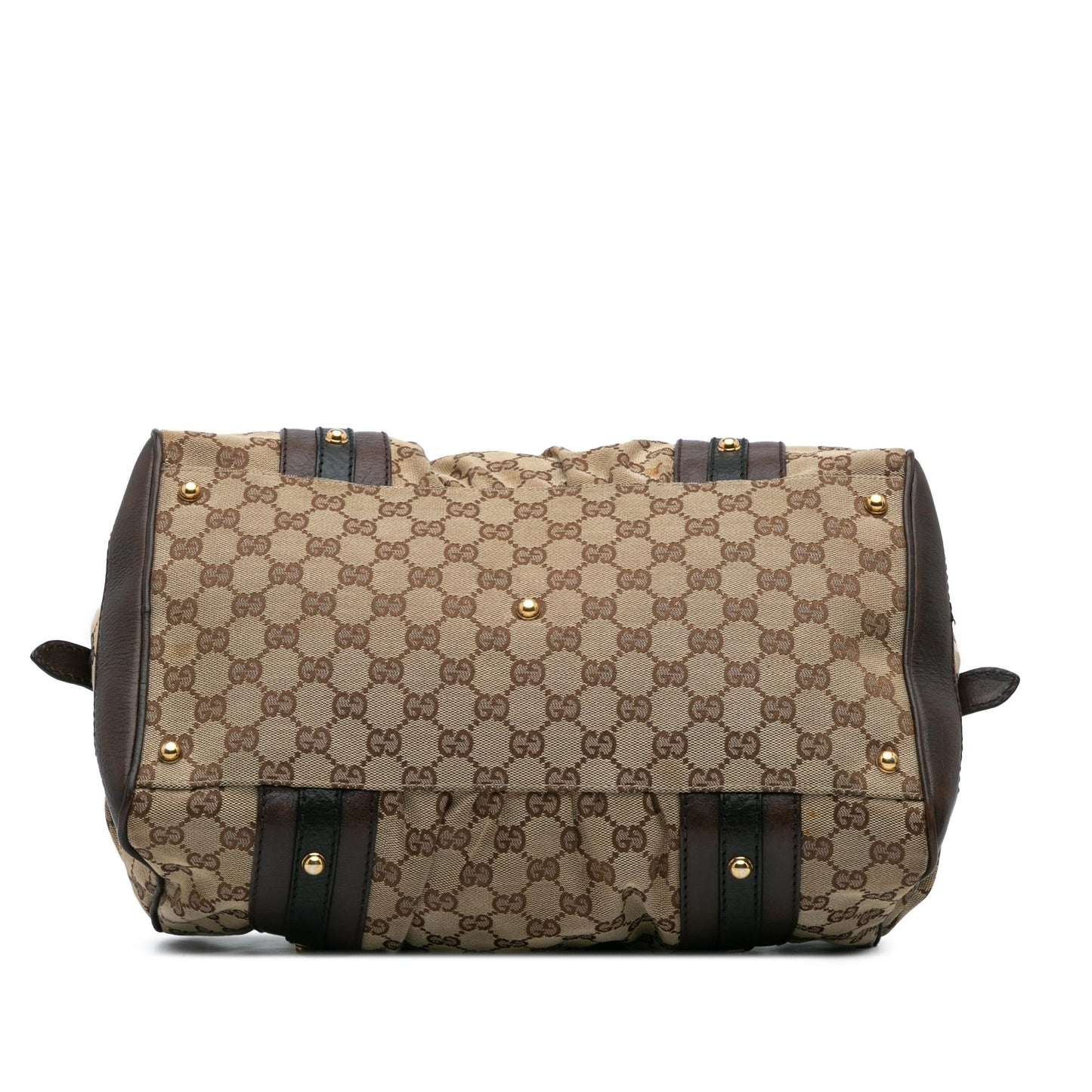 Gucci Medium GG Canvas Interlocking G Boston Bag