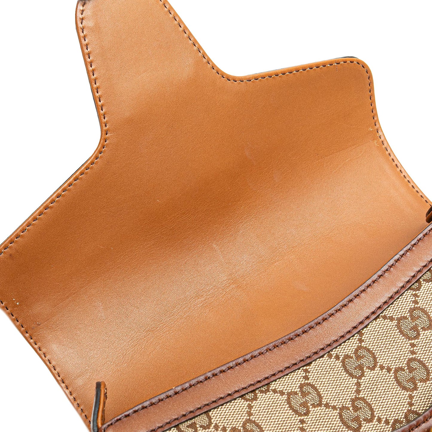 Gucci Medium GG Canvas Lady Web Crossbody