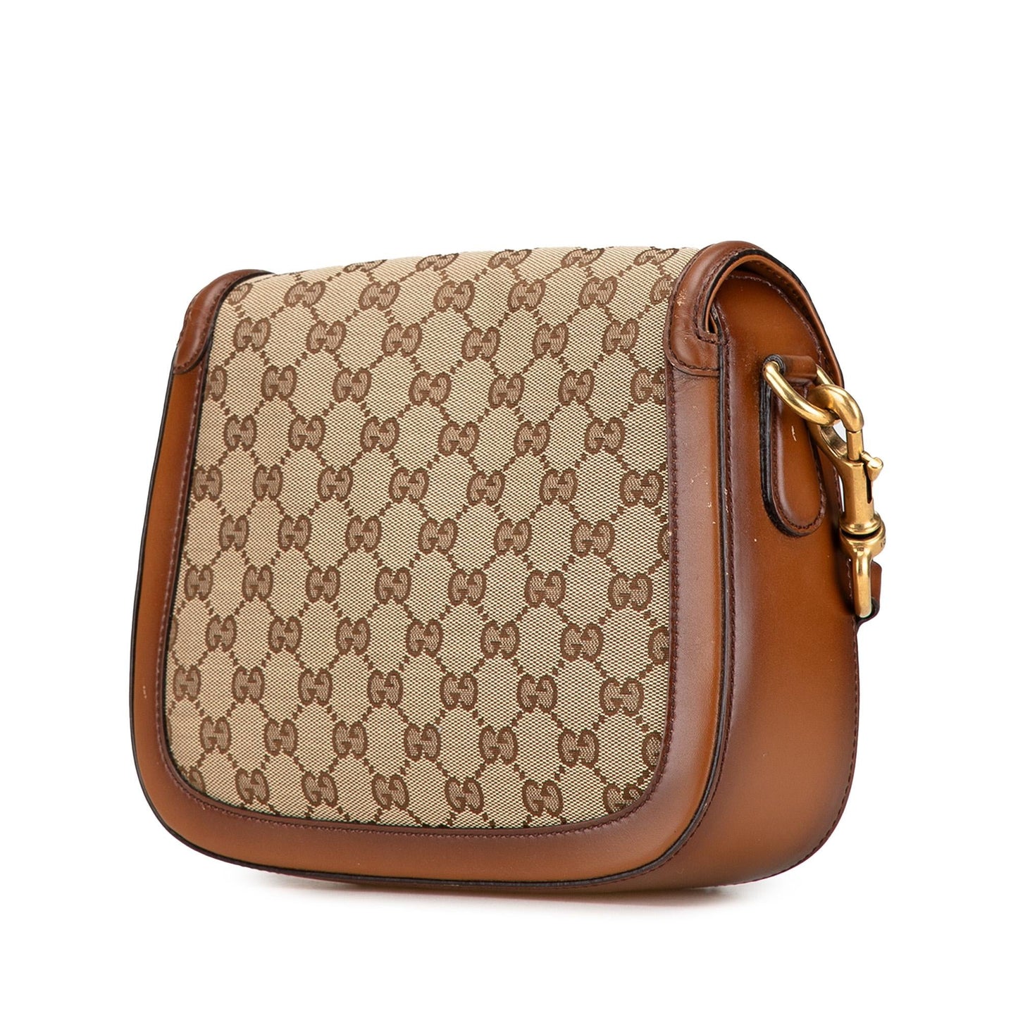 Gucci Medium GG Canvas Lady Web Crossbody