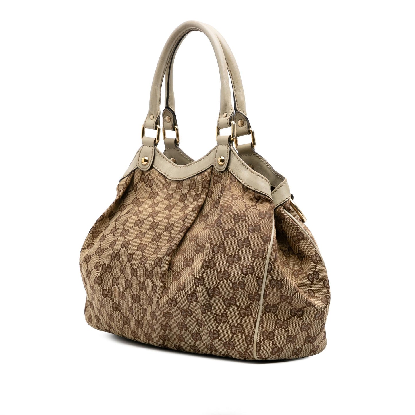 Gucci Medium GG Canvas Sukey Tote