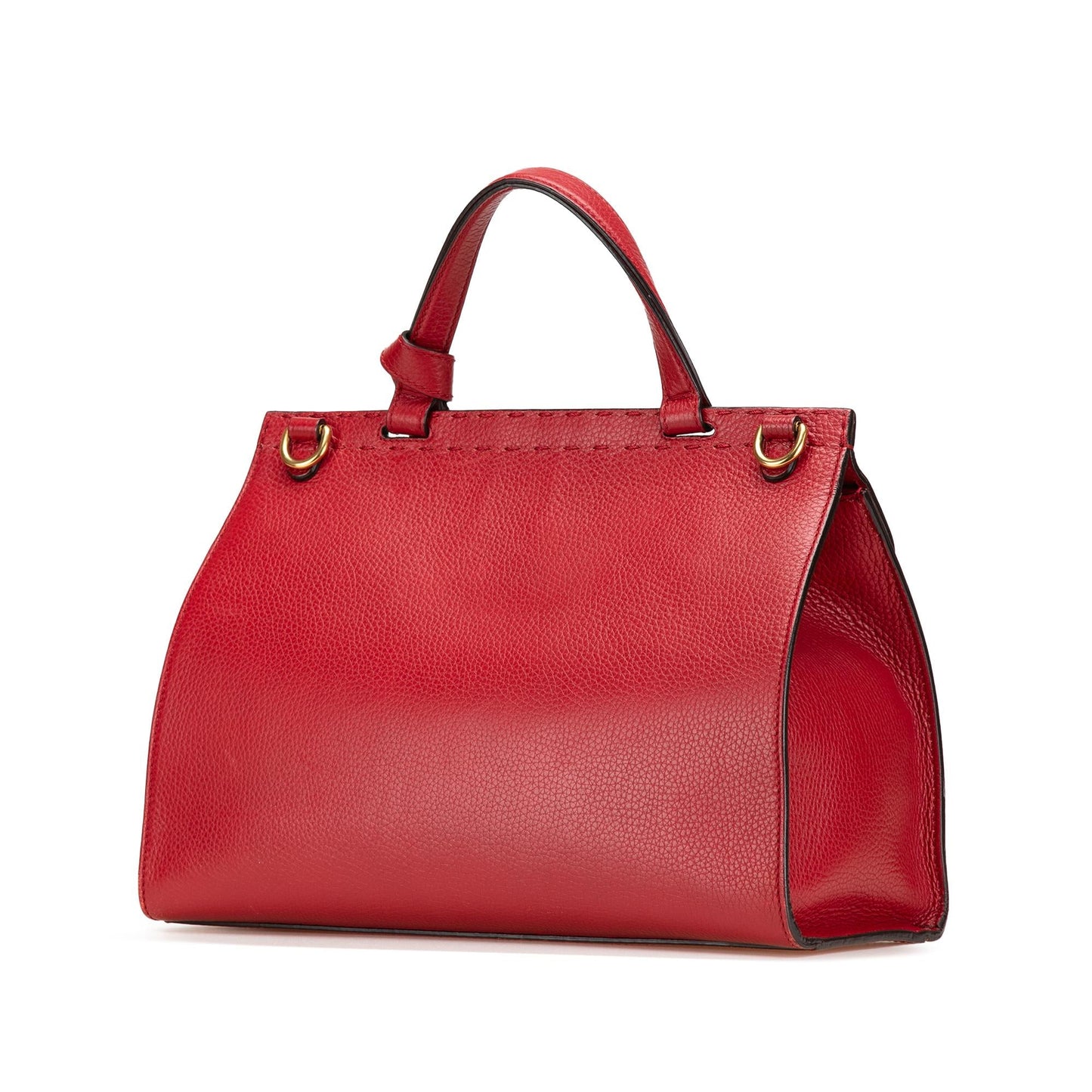 Gucci Medium GG Marmont Grained Leather Top Handle Satchel