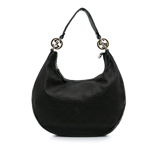 Gucci Medium GG Signature Twins Hobo (SHG-RmbMFm)