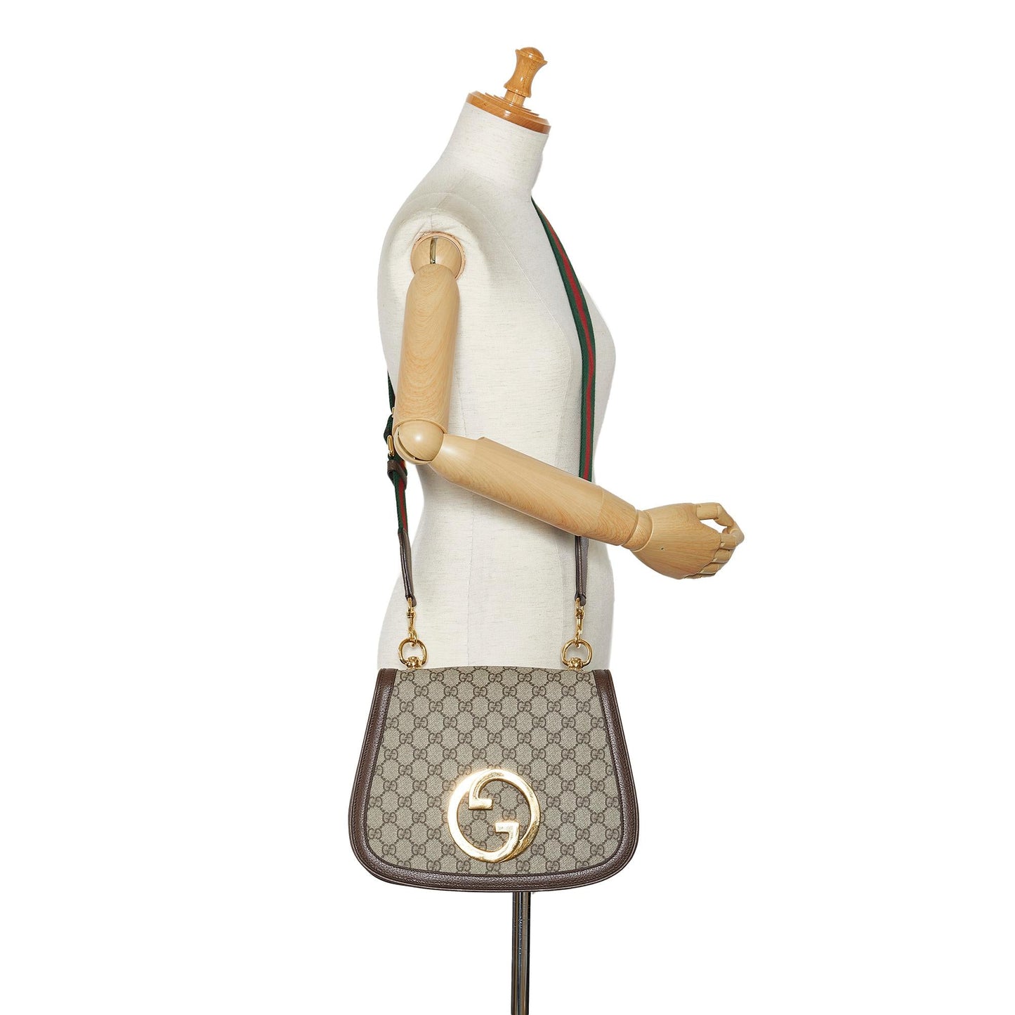 Gucci Medium GG Supreme Blondie Bag (SHG-sWmp90)