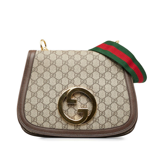 Gucci Medium GG Supreme Blondie Bag (SHG-sWmp90)