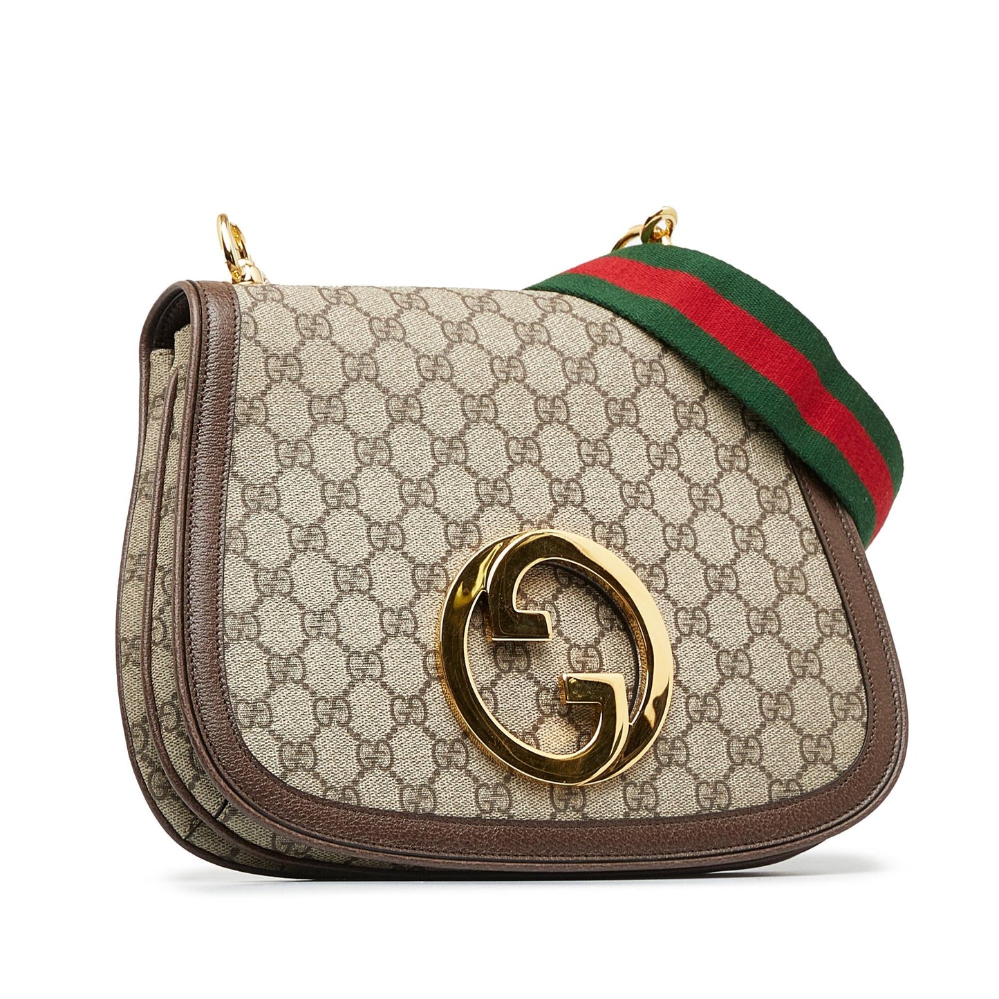 Gucci Medium GG Supreme Blondie Bag (SHG-sWmp90)
