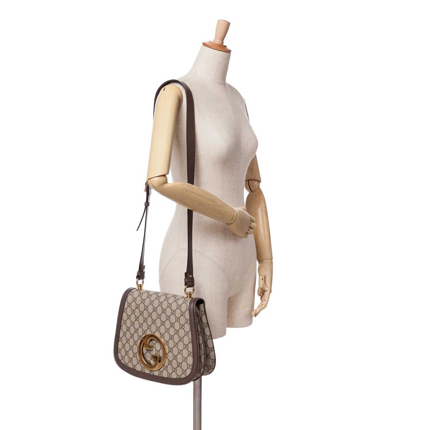 Gucci Medium GG Supreme Blondie Crossbody