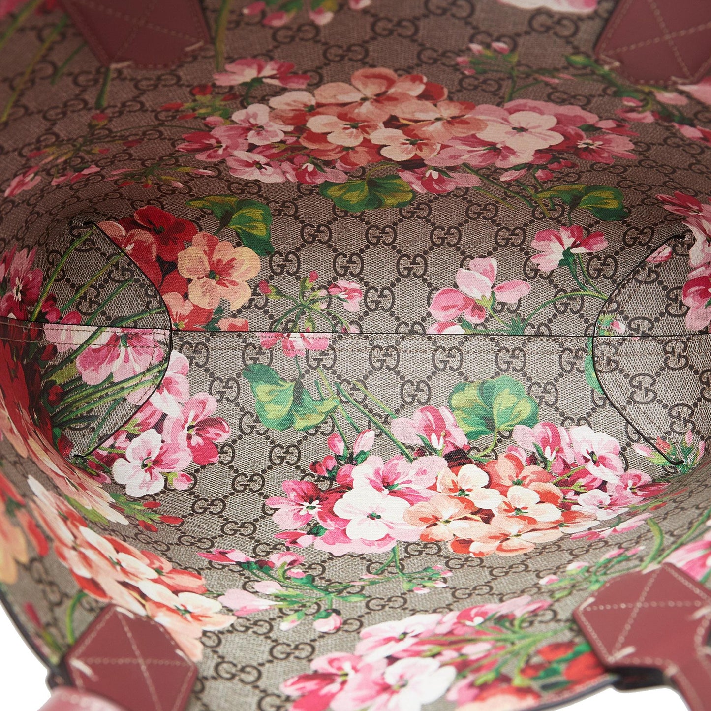 Gucci Medium GG Supreme Blooms Reversible Tote Bag (SHG-MCuCAI)
