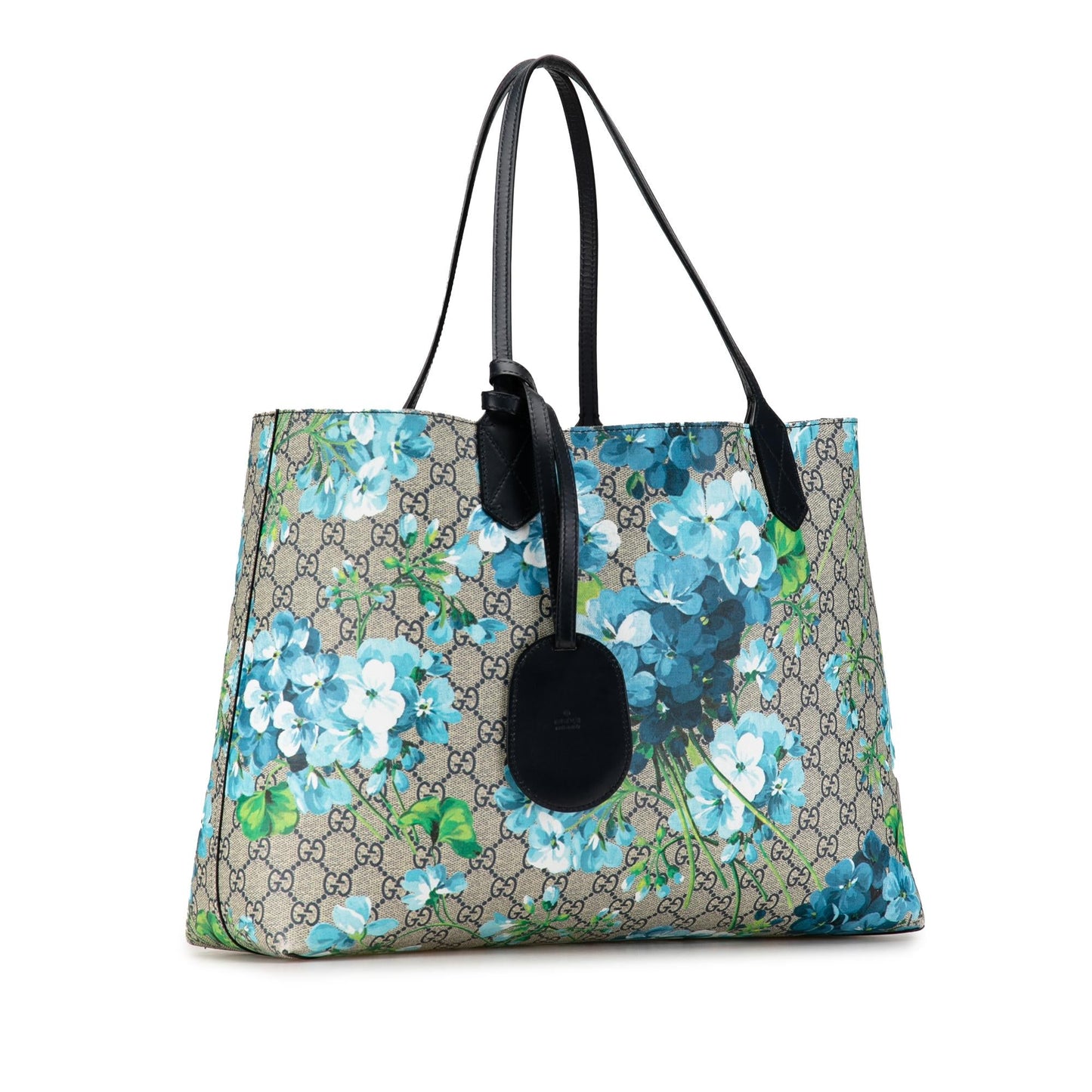 Gucci Medium GG Supreme Blooms Reversible Tote (SHG-AKgryd)