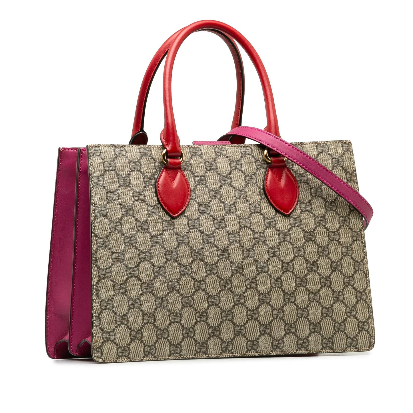 Gucci Medium GG Supreme Convertible Tote (SHG-q7msyO)