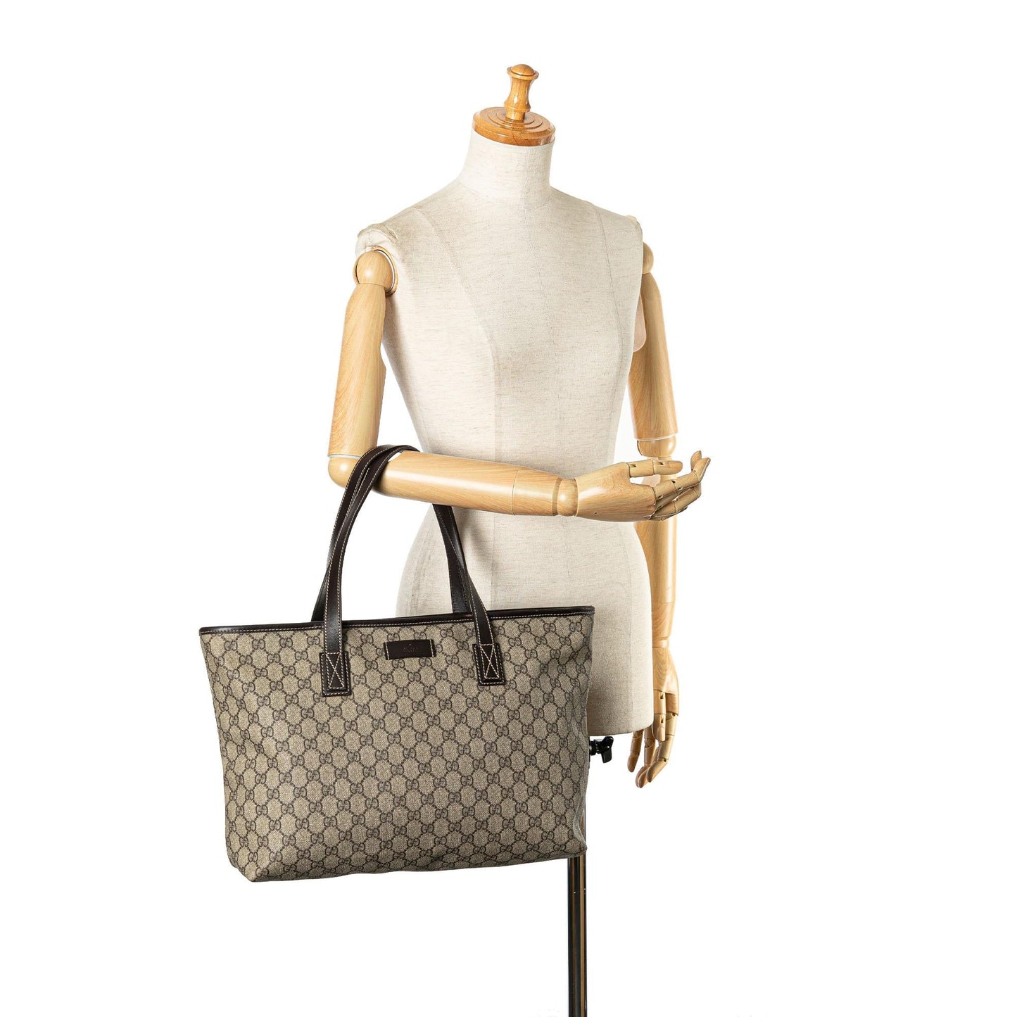 Gucci Medium GG Supreme Joy Tote (SHG-7Nt9al)