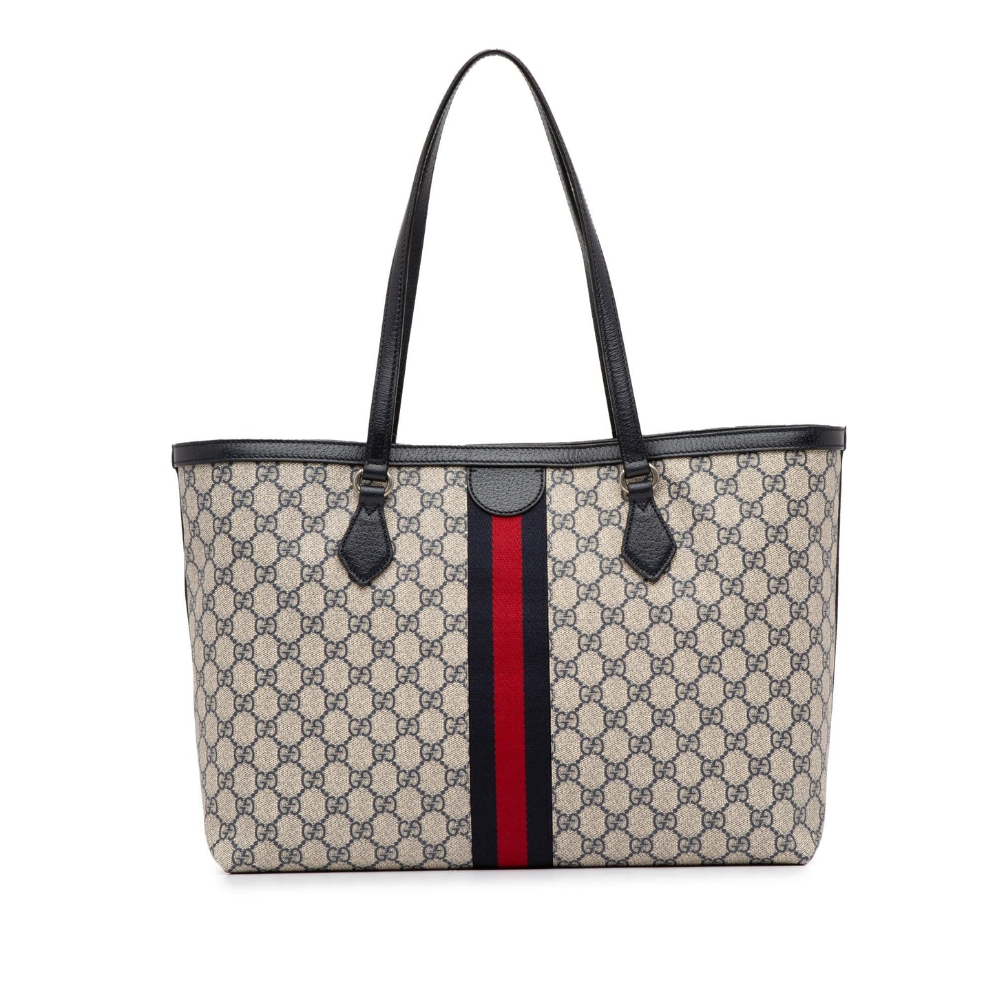 Gucci Medium GG Supreme Ophidia Tote (SHG-j9t1ZS)