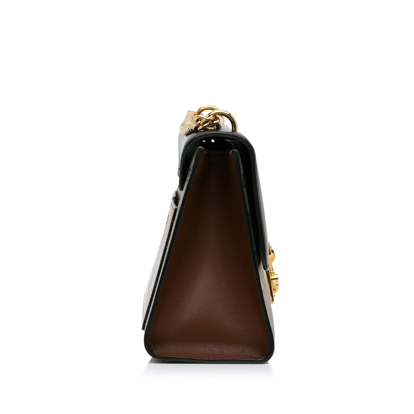 Gucci Medium GG Supreme Padlock Shoulder Bag (SHG-KEUkjB)