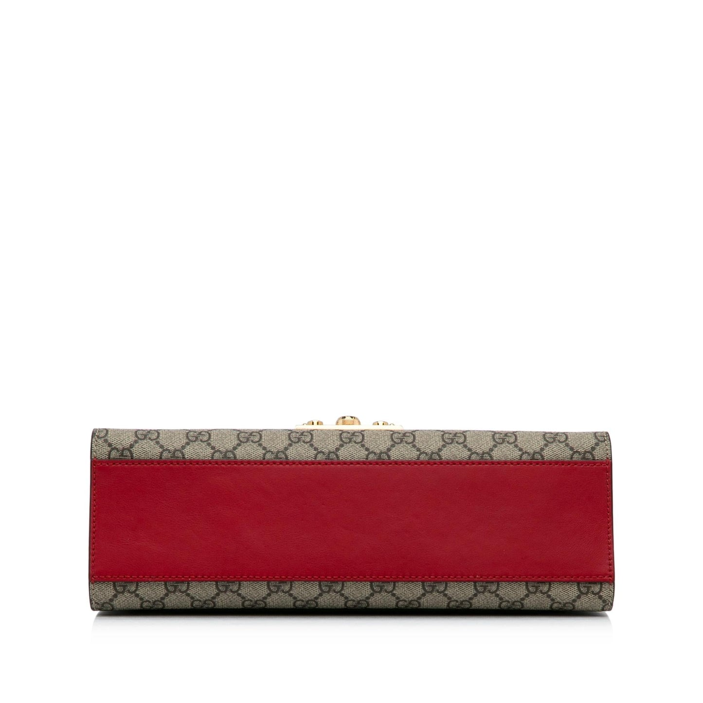 Gucci Medium GG Supreme Padlock Shoulder Bag (SHG-88VyD2)