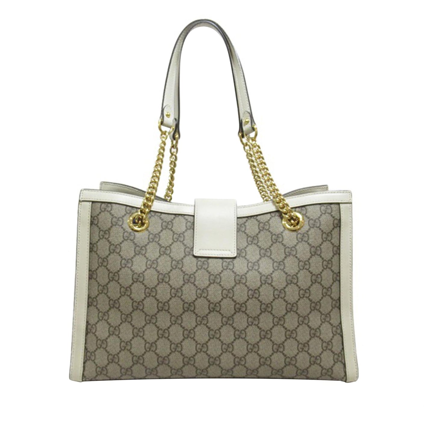 Gucci Medium GG Supreme Padlock Tote Bag (SHG-d03O8y)