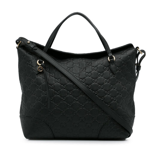 Gucci Medium Guccissima Bree Fold Over Tote (SHG-JkQbc3)