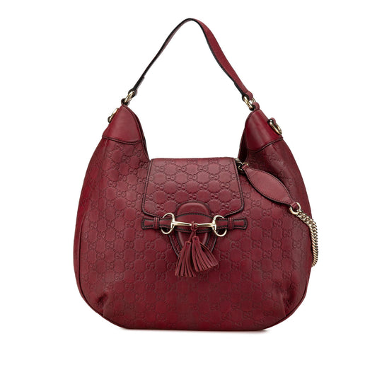 Gucci Medium Guccissima Emily Satchel