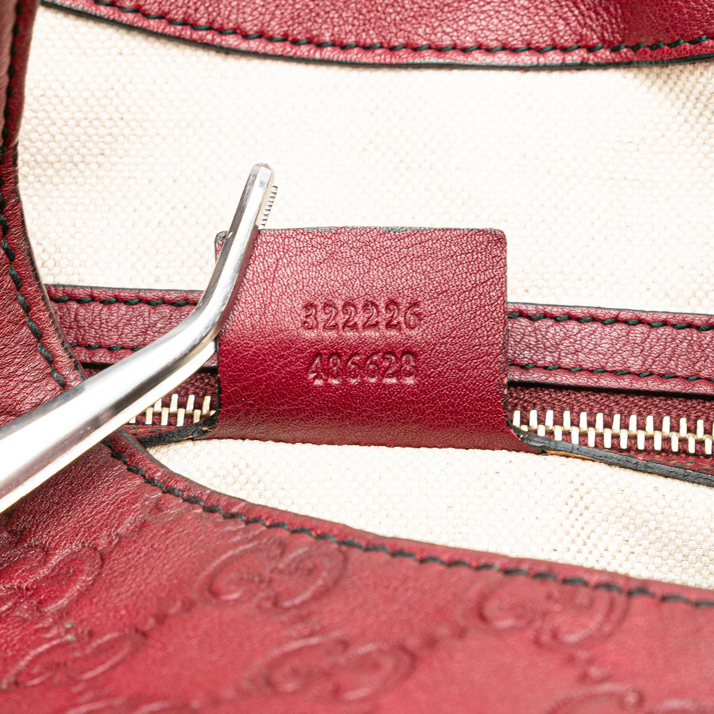 Gucci Medium Guccissima Emily Satchel