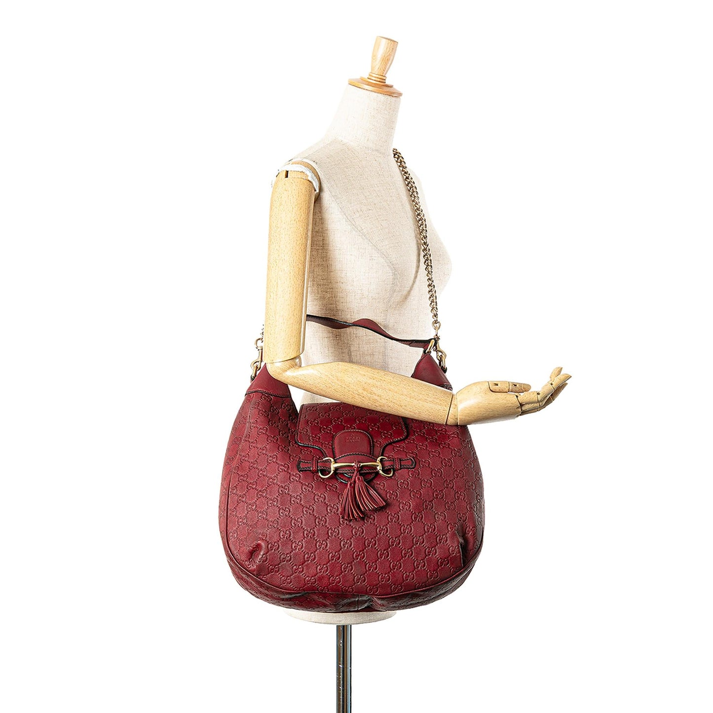 Gucci Medium Guccissima Emily Satchel