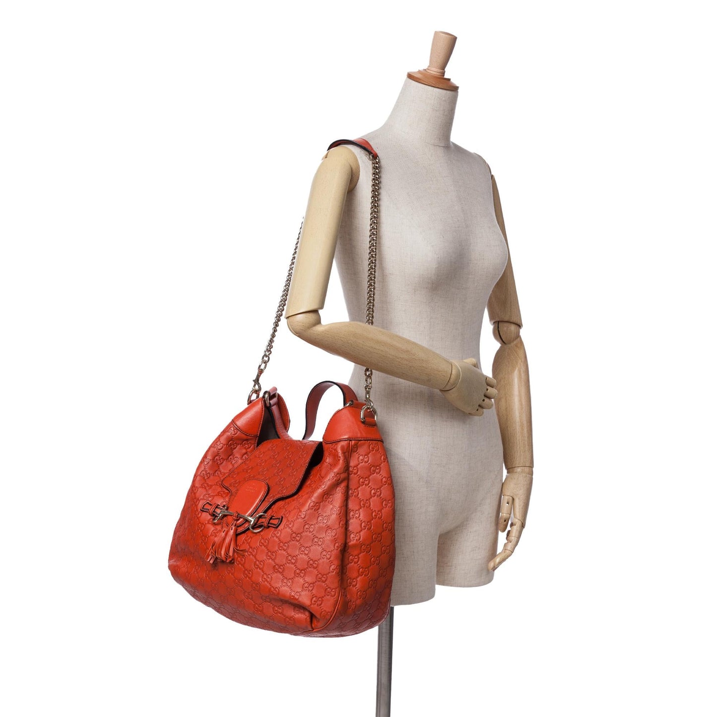 Gucci Medium Guccissima Emily Satchel