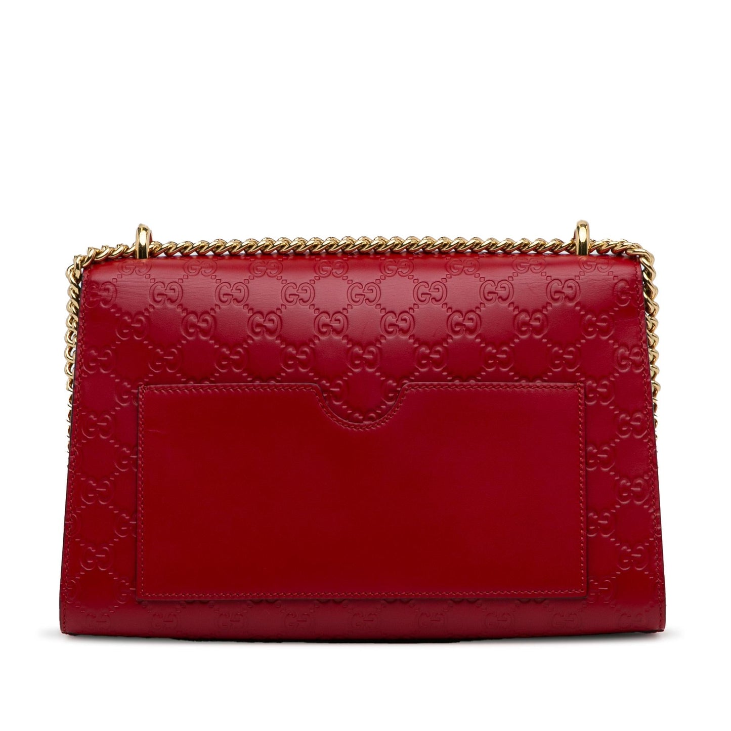 Gucci Medium Guccissima Padlock Shoulder Bag (SHG-rhl6JS)