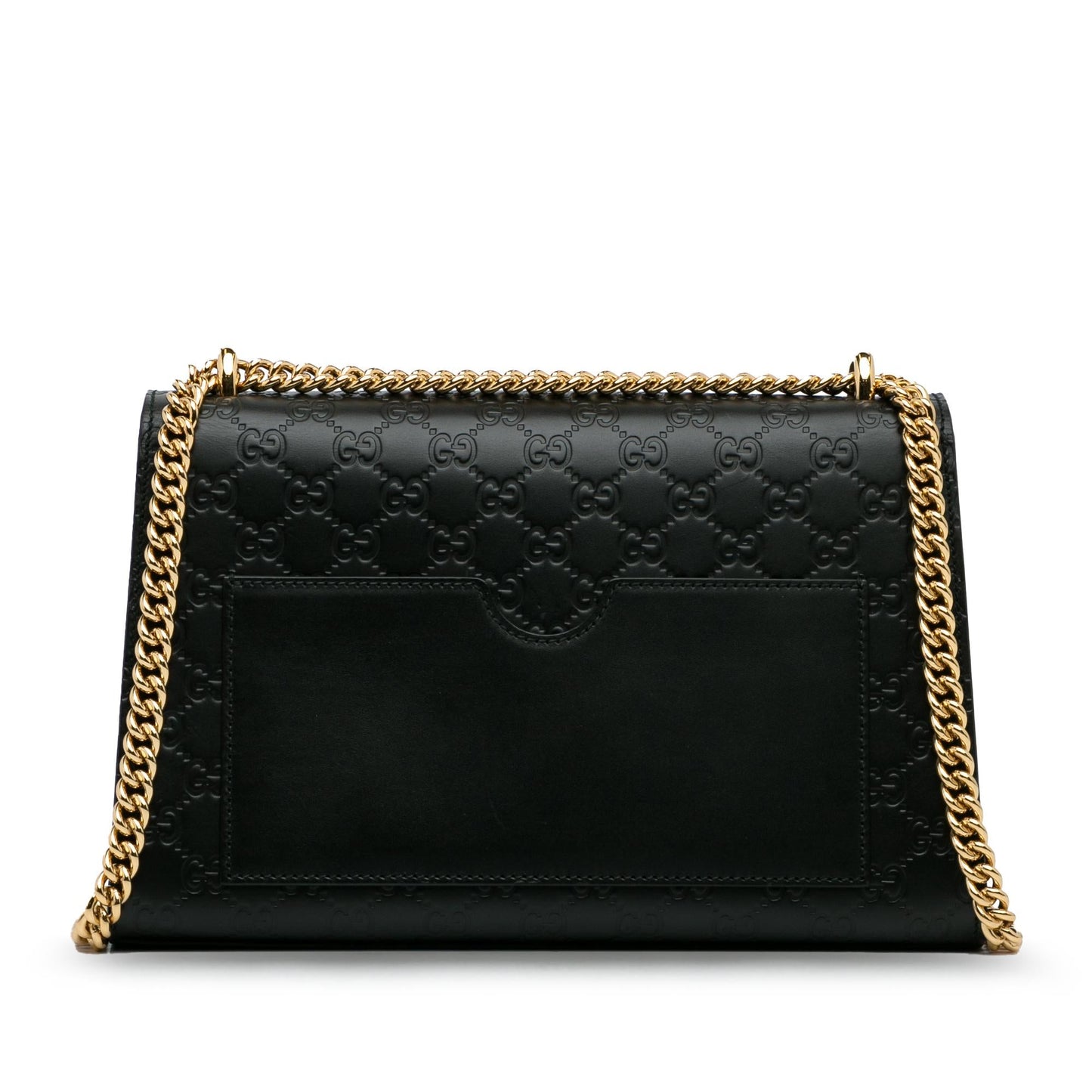 Gucci Medium Guccissima Padlock Shoulder Bag (SHG-SnYk2W)