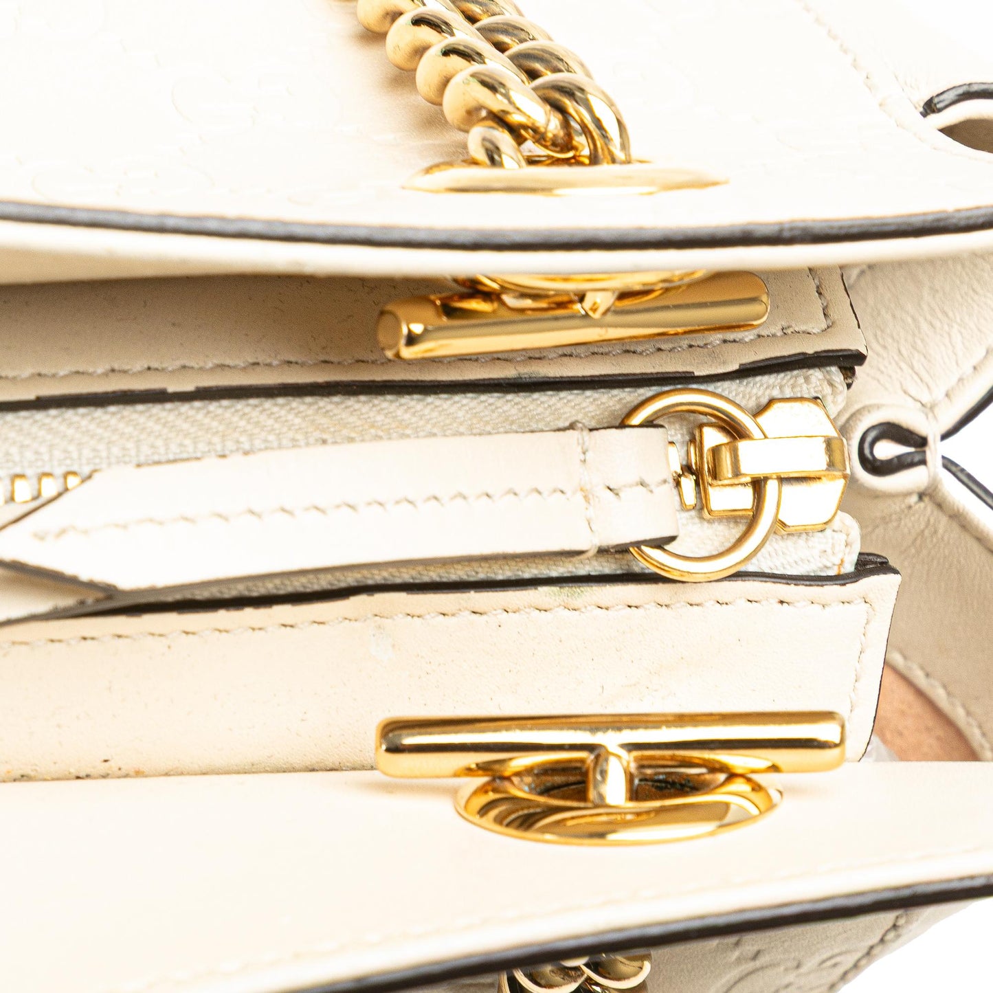 Gucci Medium Guccissima Soft Shoulder Bag