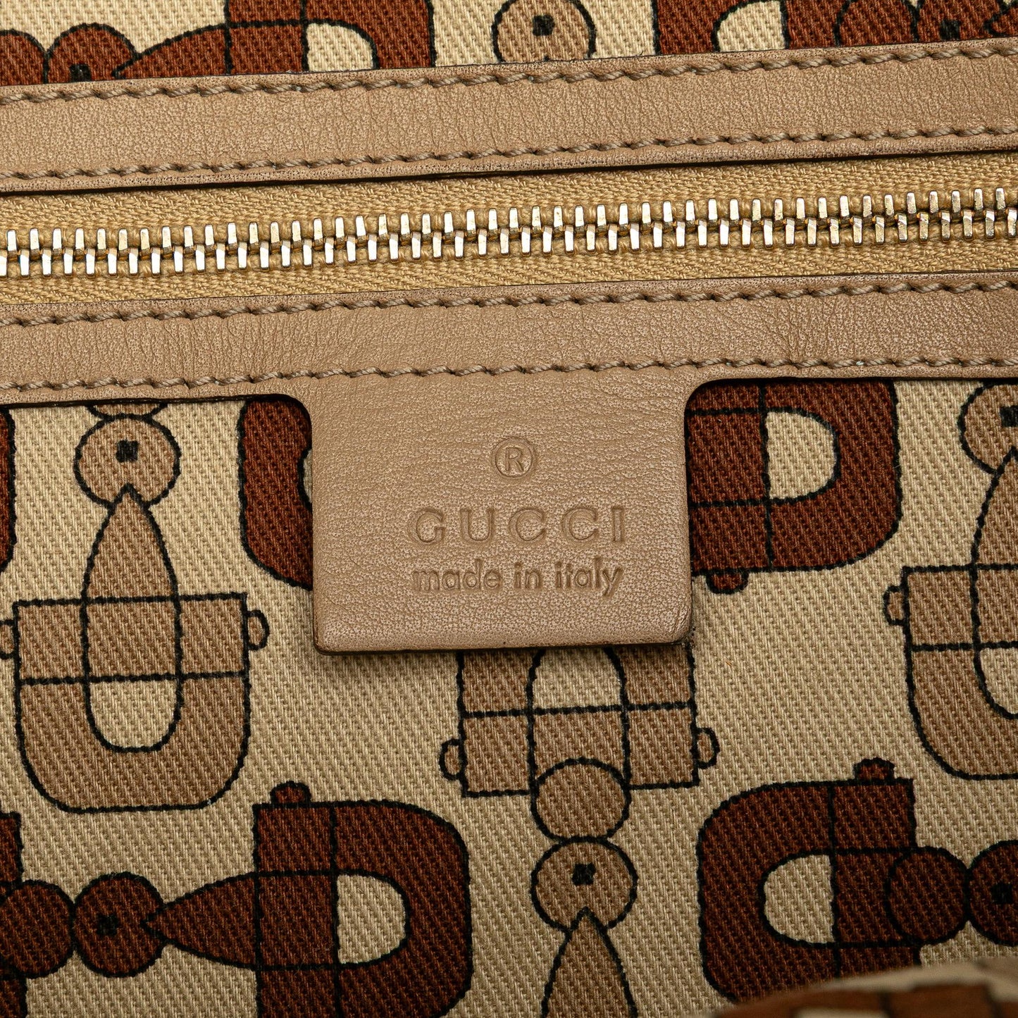 Gucci Medium Guccissima Web Britt Satchel