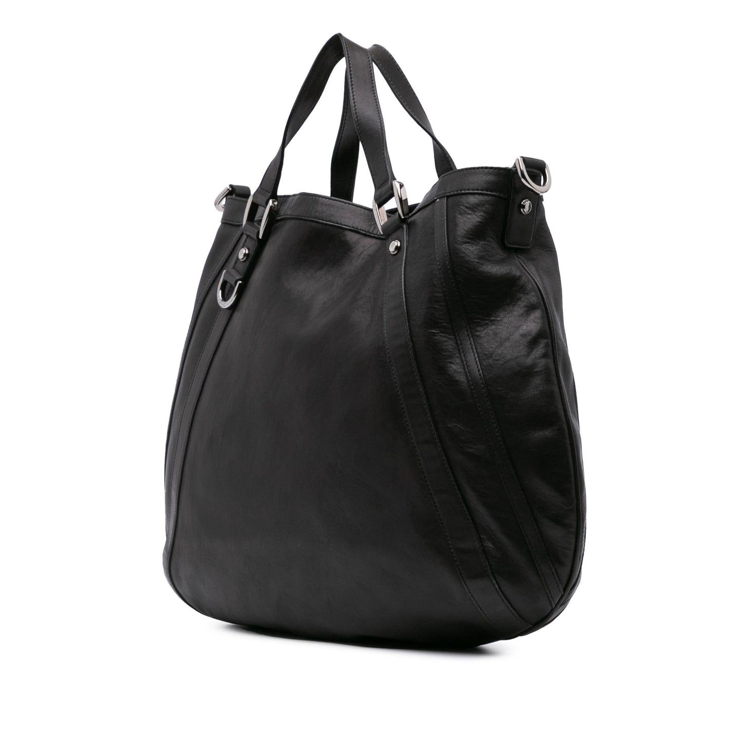 Gucci Medium Leather Abbey D Ring Convertible Tote