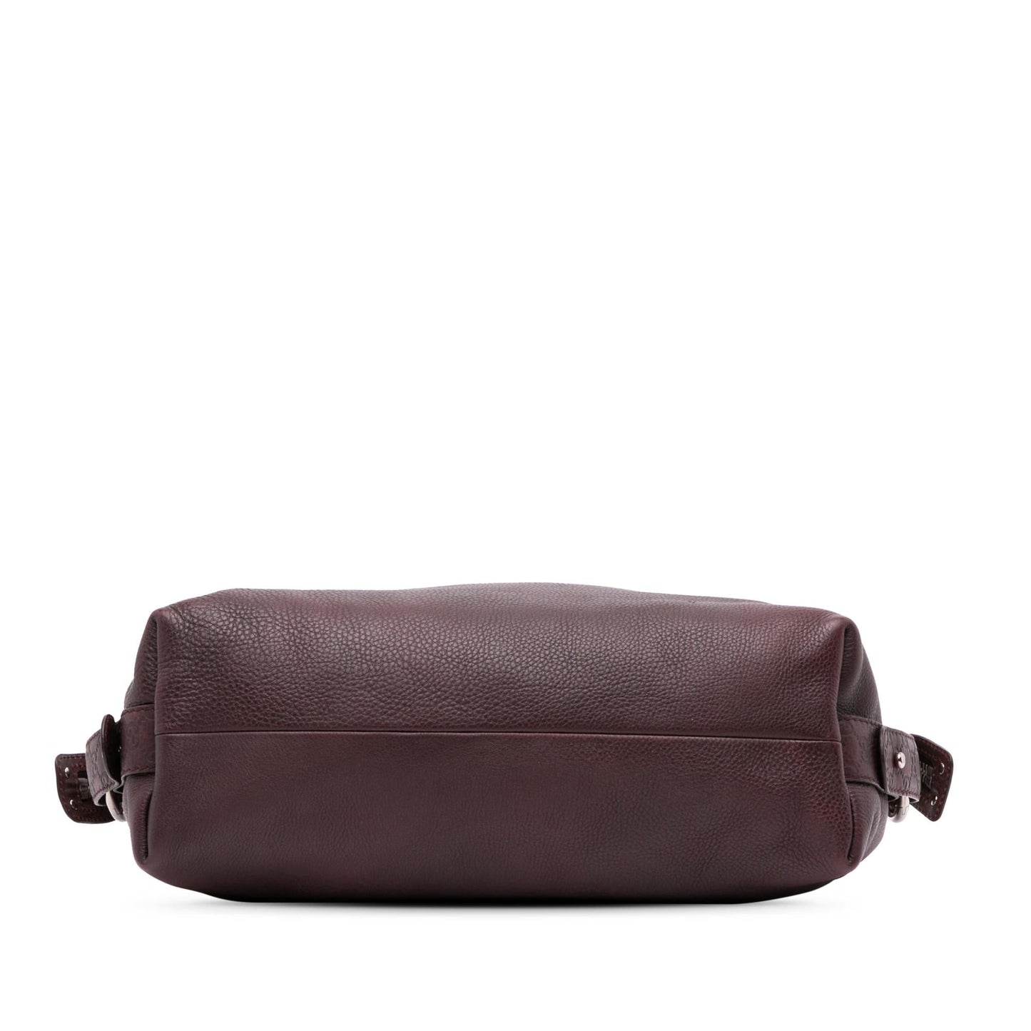 Gucci Medium Leather Bamboo Bar Tote