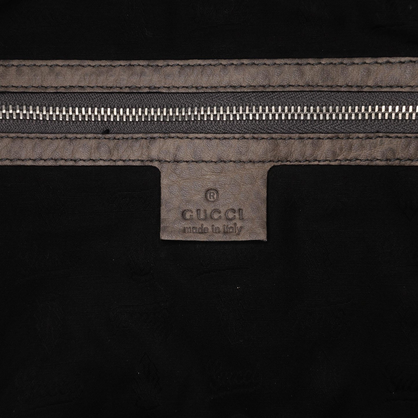 Gucci Medium Leather Bamboo Bar Tote