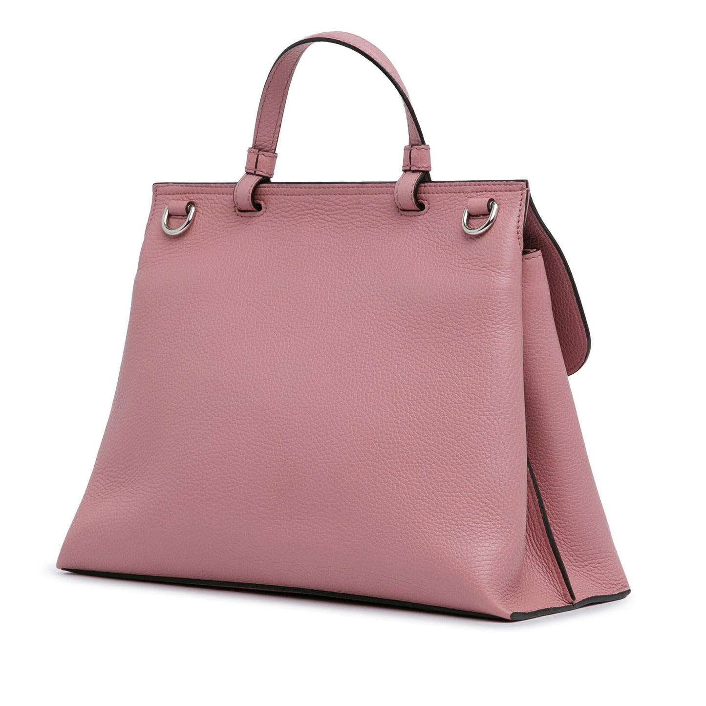 Gucci Medium Leather Bamboo Daily Satchel