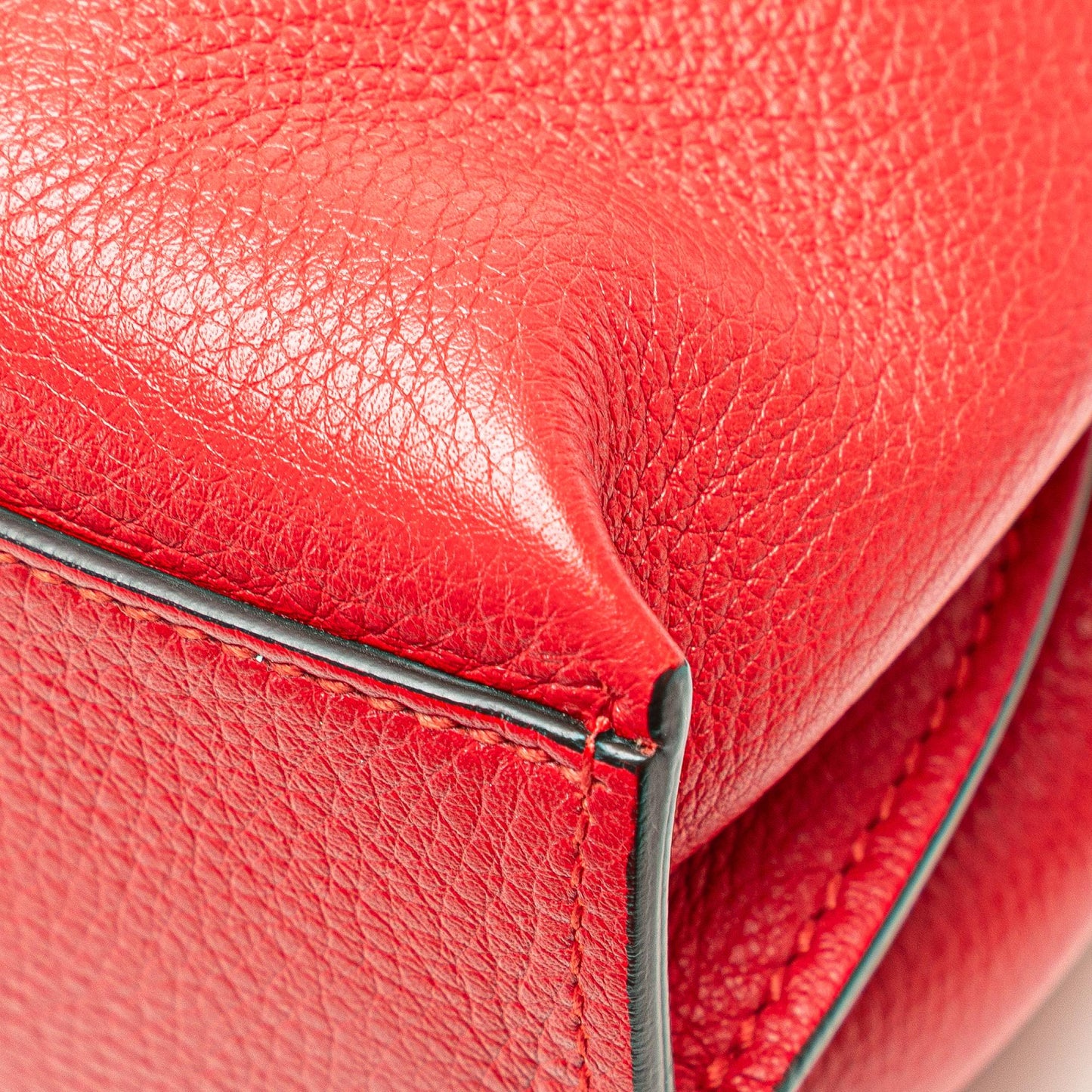 Gucci Medium Leather Bamboo Daily Satchel