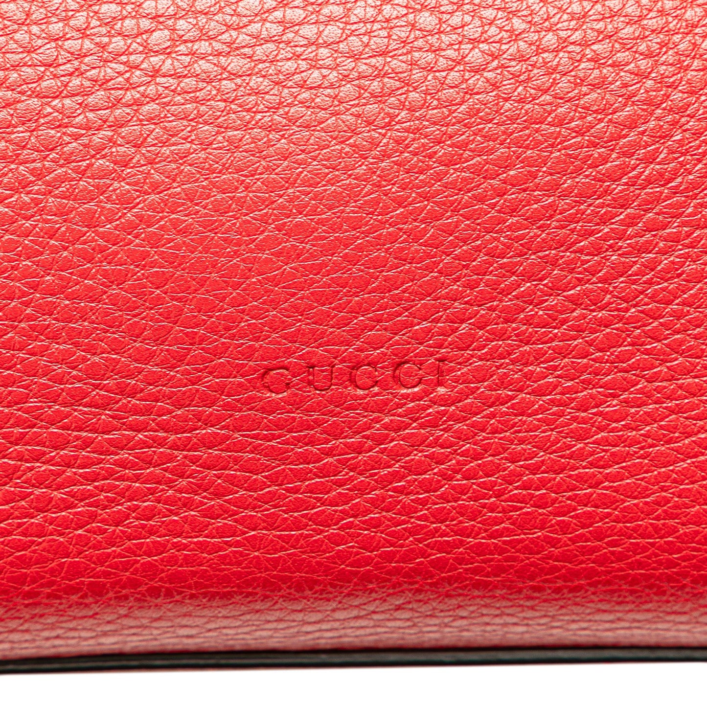 Gucci Medium Leather Bamboo Daily Satchel