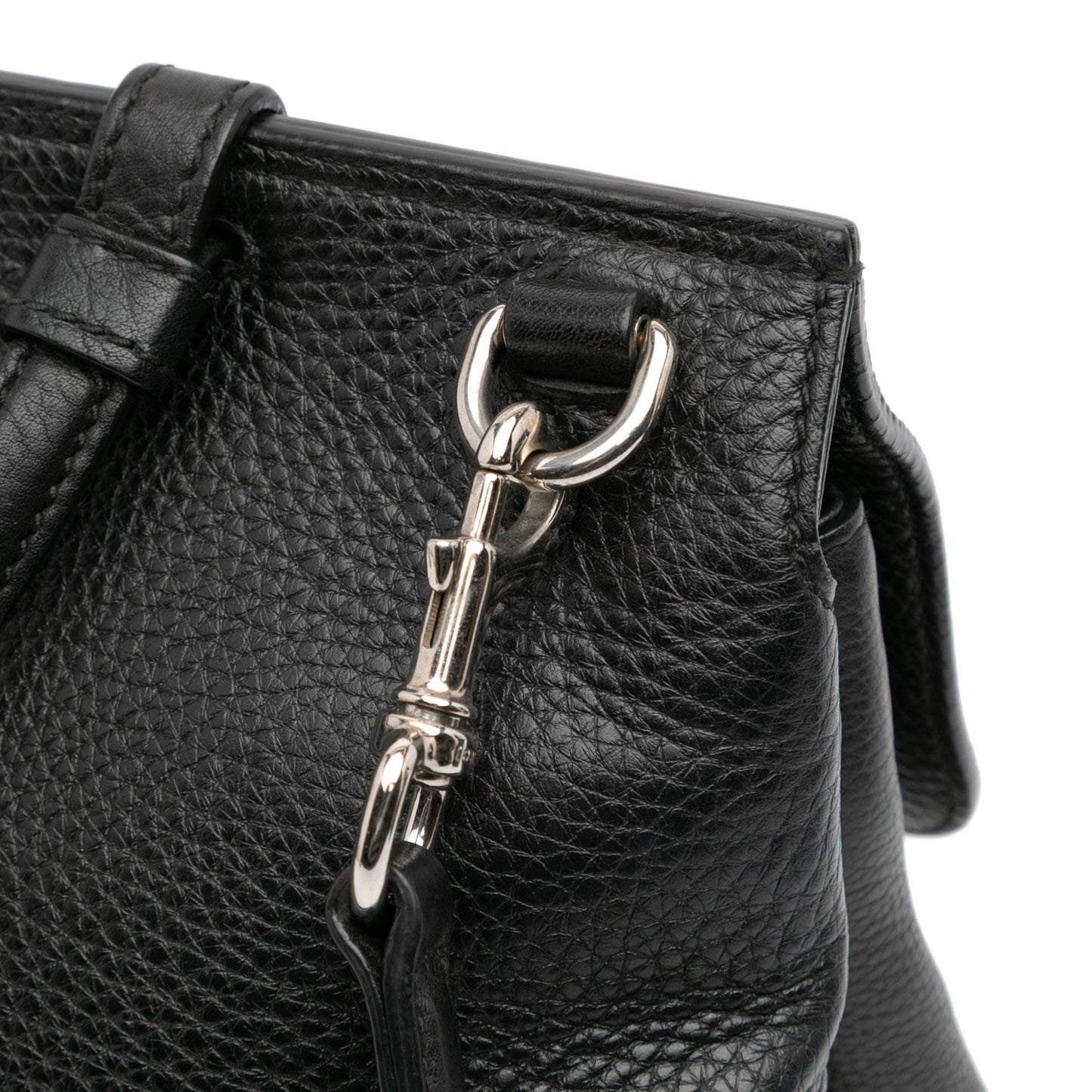 Gucci Medium Leather Bamboo Daily Top Handle