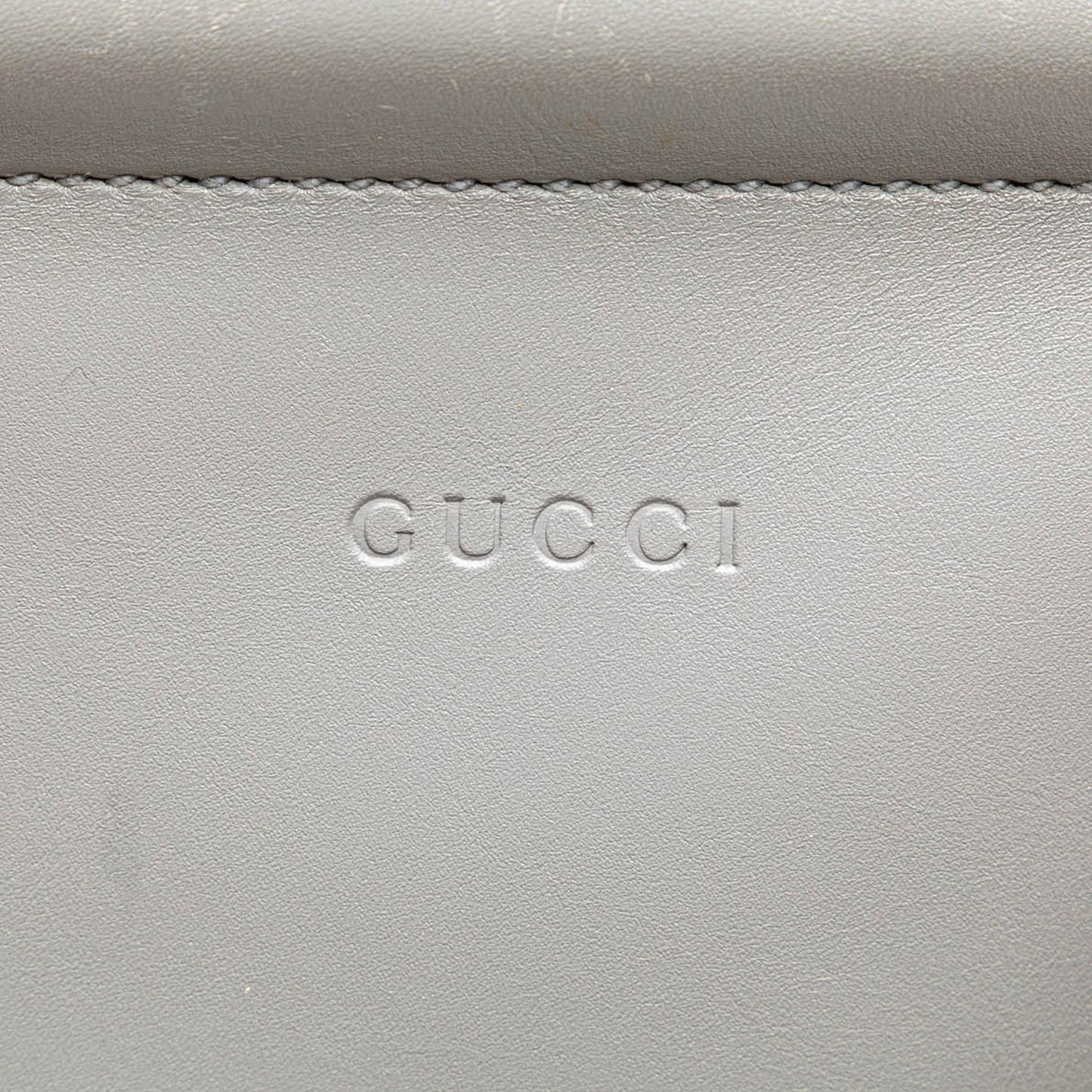 Gucci Medium Leather Bamboo Nymphaea Satchel