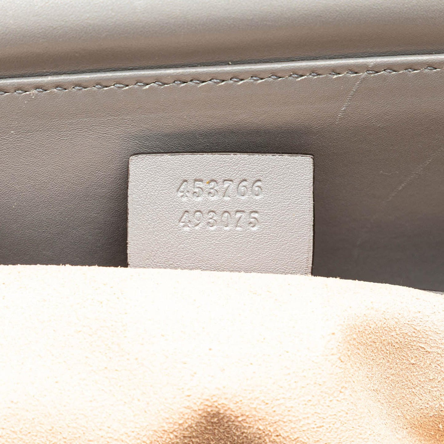 Gucci Medium Leather Bamboo Nymphaea Satchel
