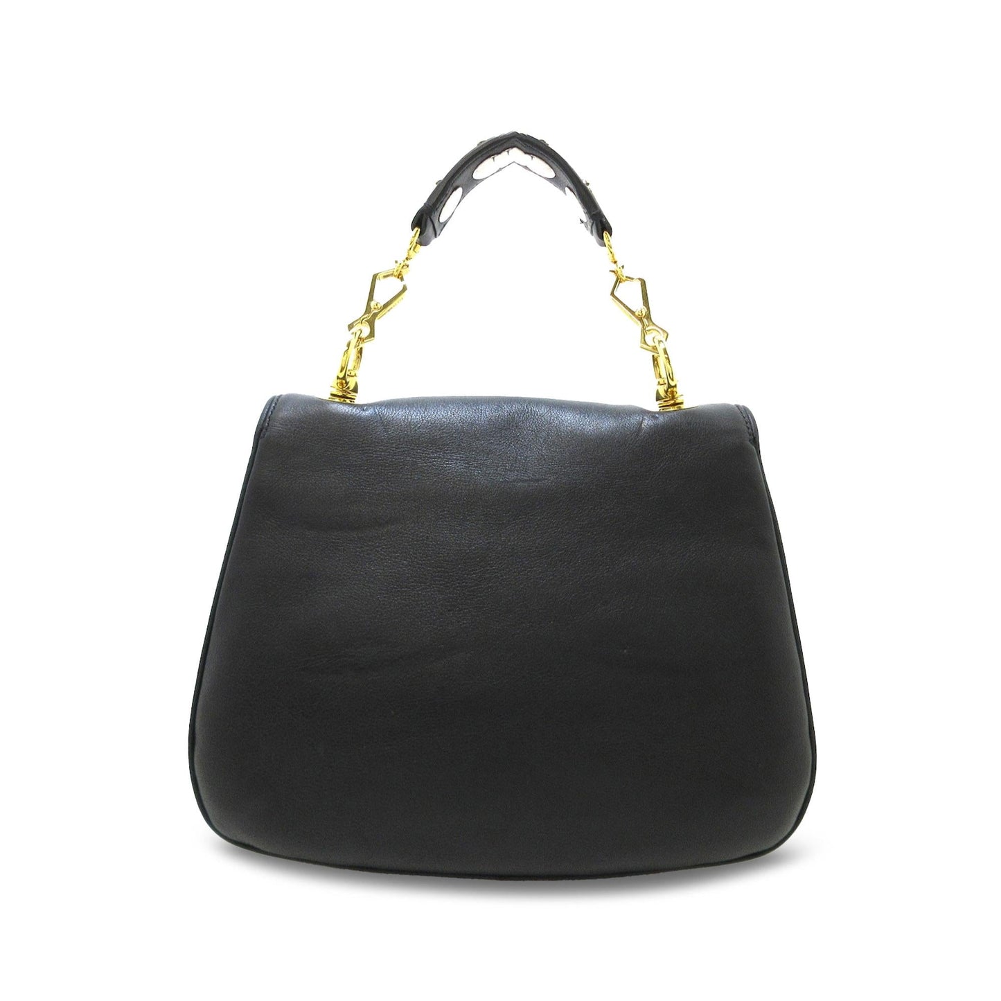 Gucci Medium Leather Blondie Satchel (SHG-kHNIeL)