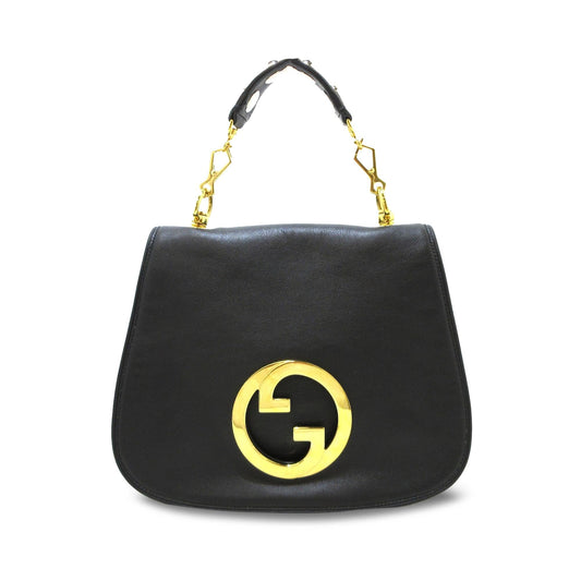 Gucci Medium Leather Blondie Satchel (SHG-kHNIeL)