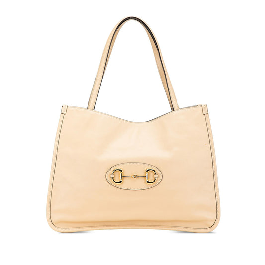 Gucci Medium Leather Horsebit 1955 Tote
