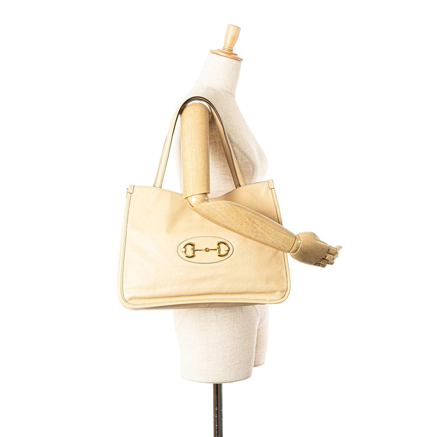 Gucci Medium Leather Horsebit 1955 Tote