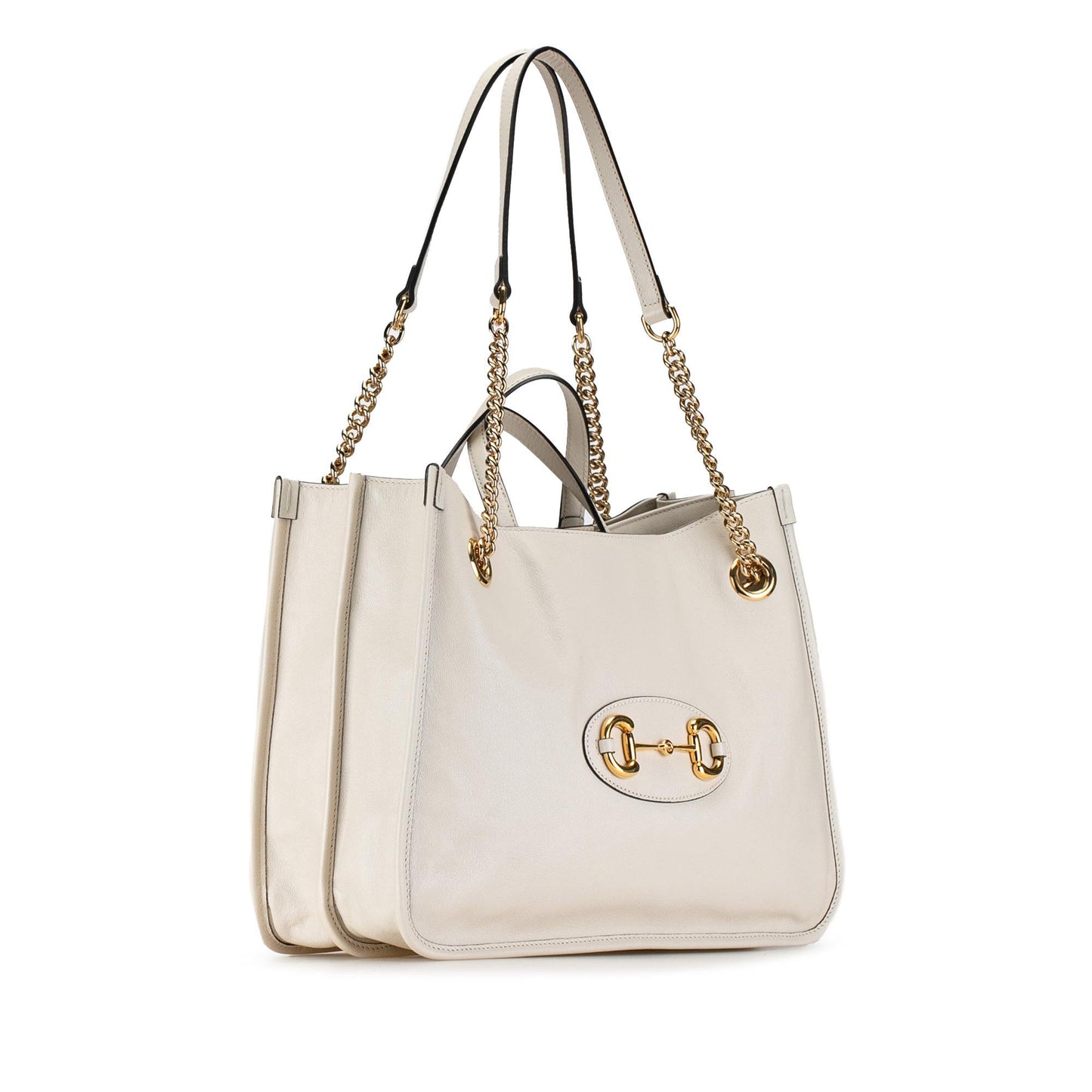 Gucci Medium Leather Horsebit 1955 (SHG-c6g3Pb)