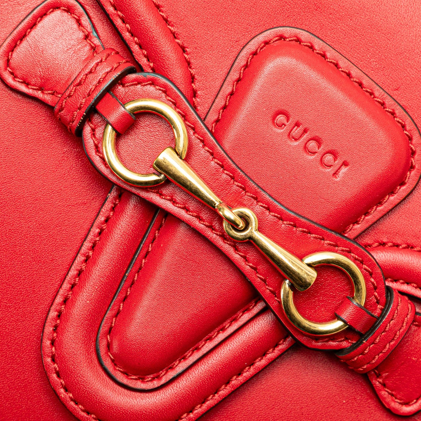 Gucci Medium Leather Lady Web Crossbody