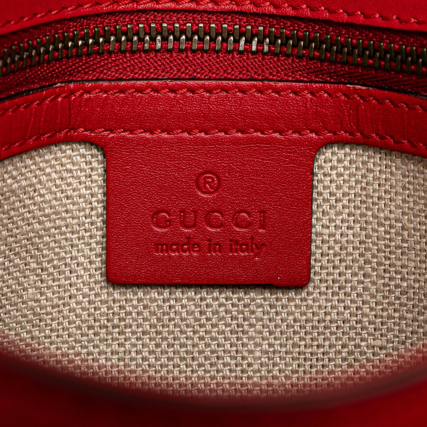 Gucci Medium Leather Lady Web Crossbody
