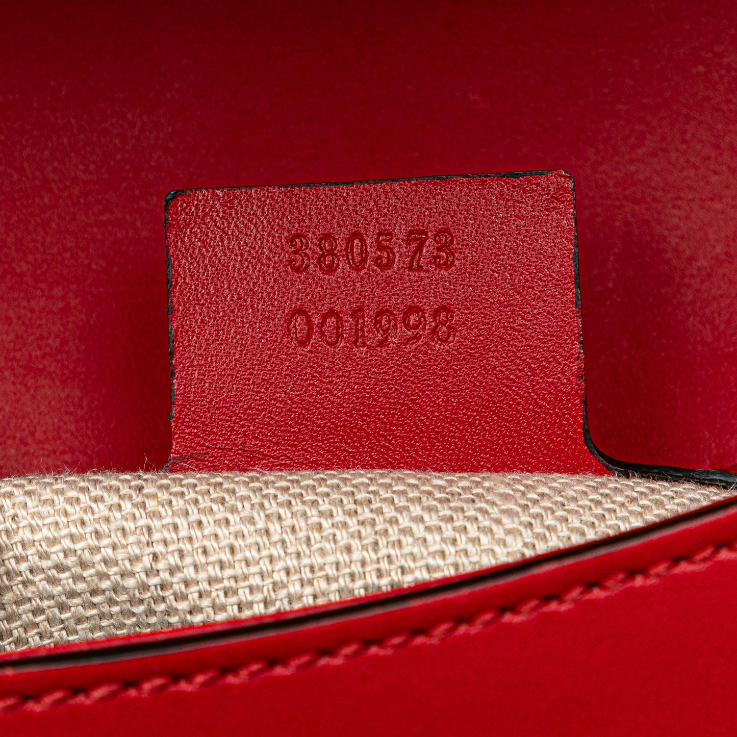 Gucci Medium Leather Lady Web Crossbody