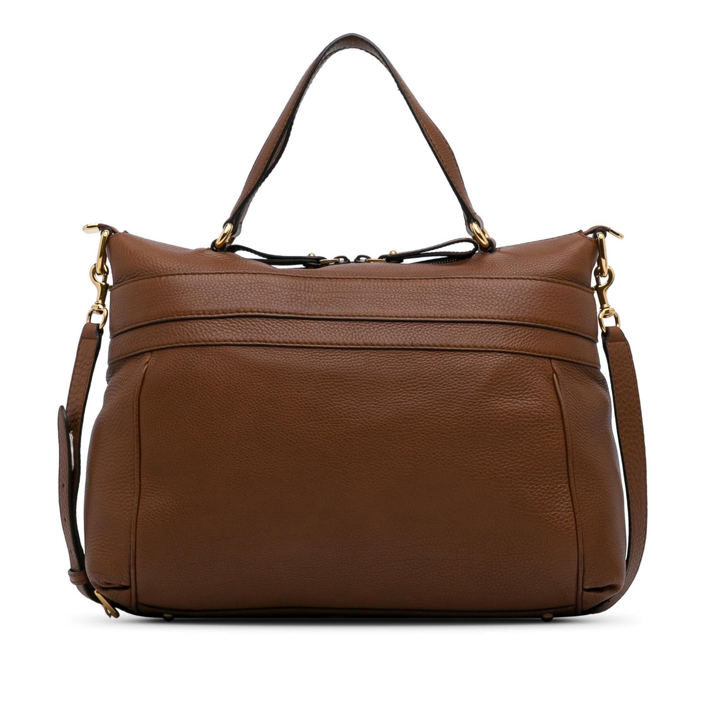 Gucci Medium Leather Ride Top Handle Bag (SHG-ZEr6xw)