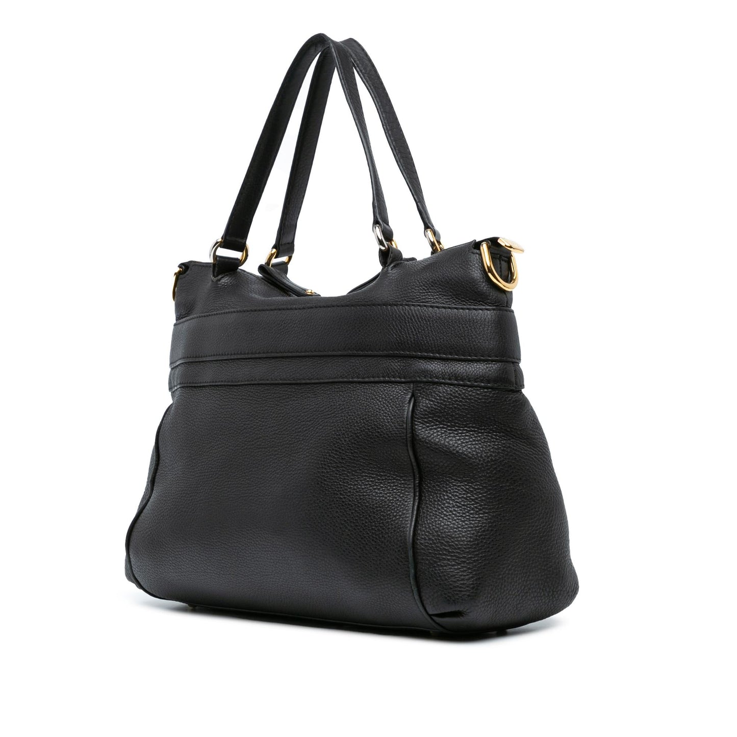 Gucci Medium Leather Ride Top Handle Bag (SHG-ijwBLn)